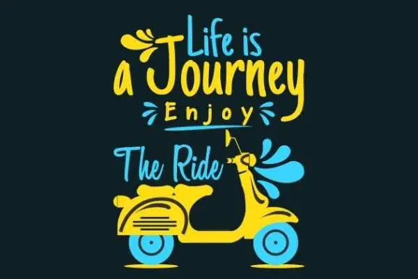 Life is a Journey Enjoy the Ride - Breakup Depression Counselling