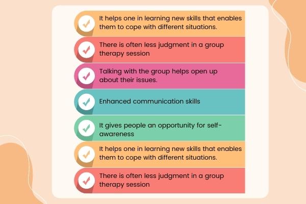 Advantages of Group Therapy