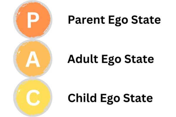 Transactional Analysis - Three Distinct Ego States Parent, Adult, Child - PAC