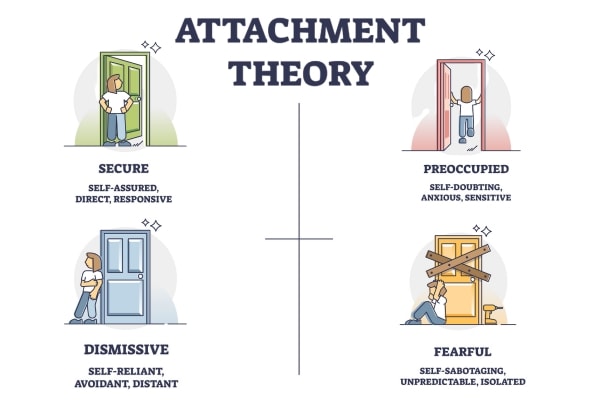 Different Types Of Attachment Styles - Insightful Counselling